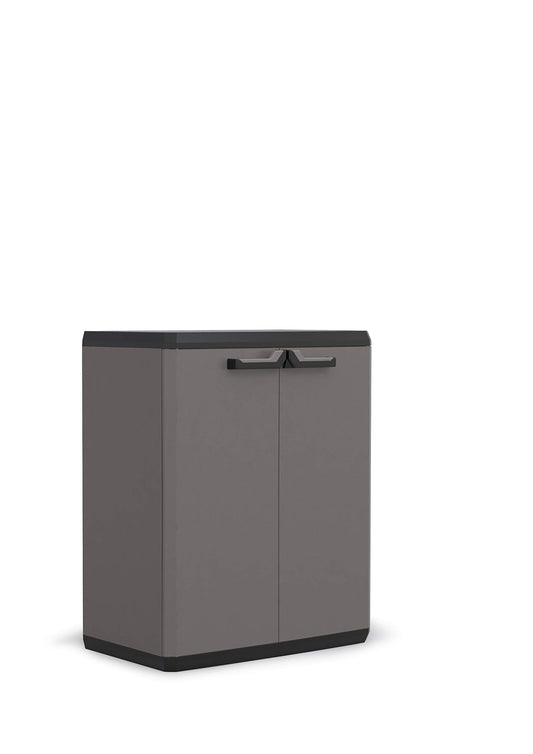 Keter Closet Low Plus, Grey, H x 83.0cm D x 39.0cm W x 68.0cm