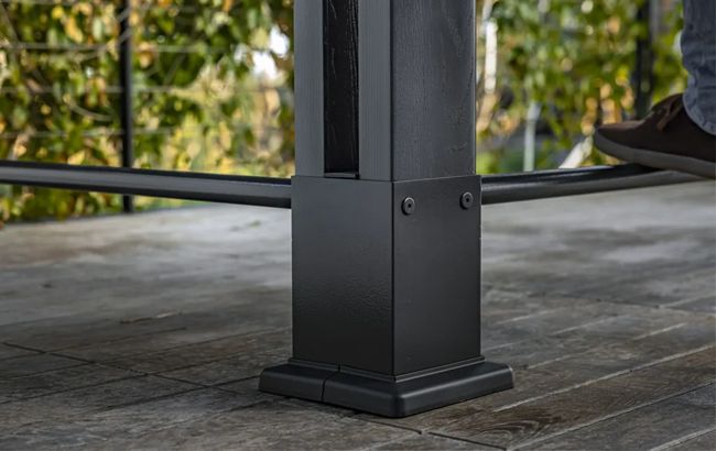 Signature Grill Gazebo - Ashwood Brown