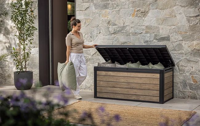 Signature 570L Storage Box - Ashwood Brown